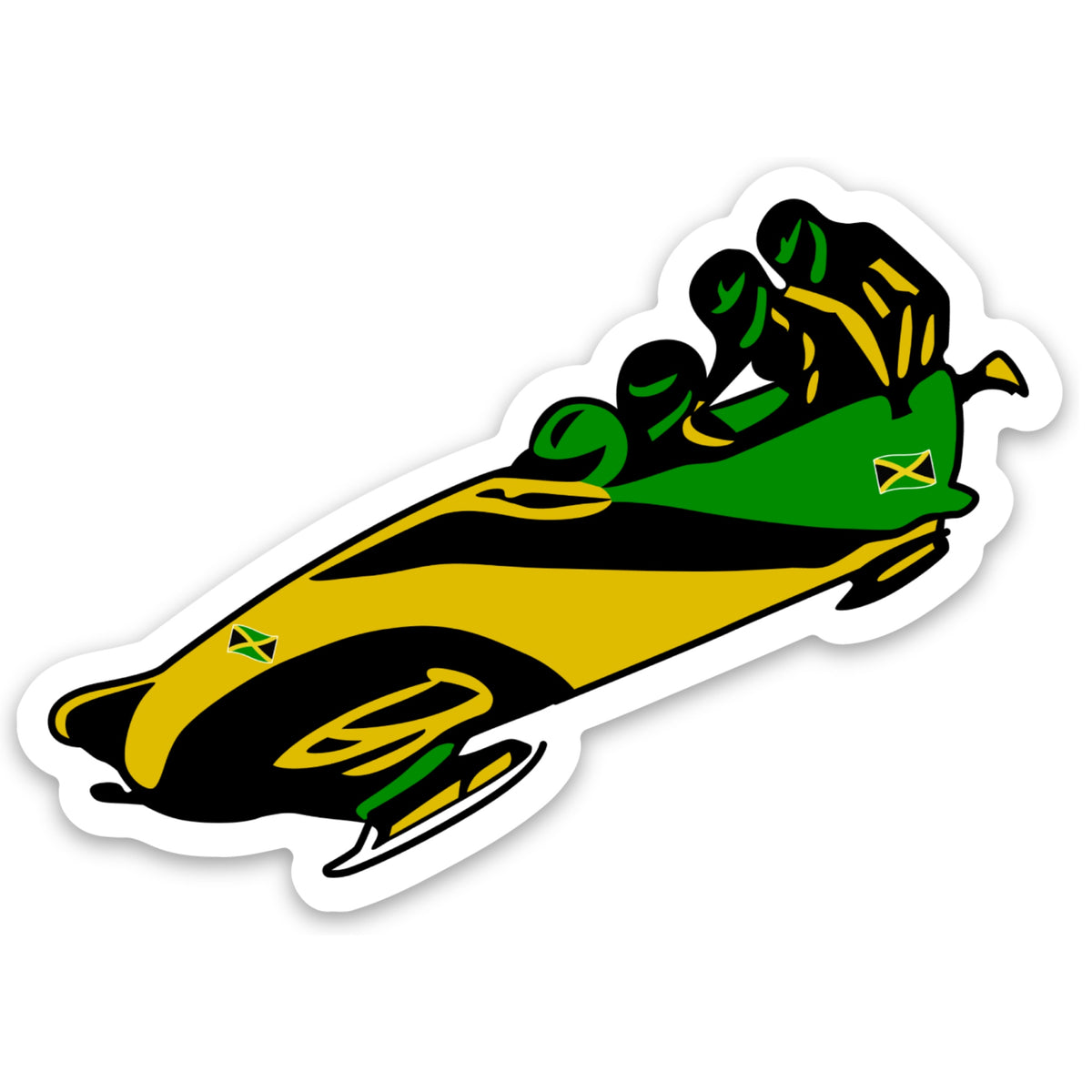Jamaican Bobsled Sticker