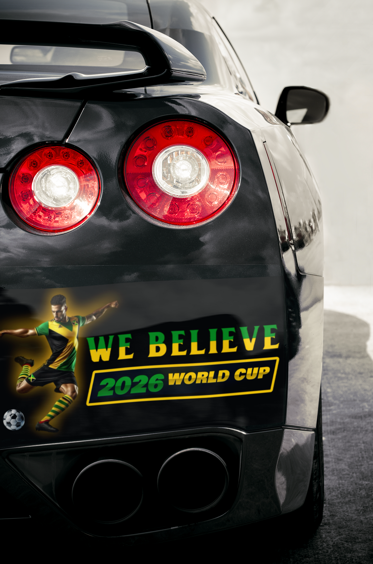 Reggae Boyz “We Believe” Bumper Sticker