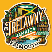 Load image into Gallery viewer, Trelawny Jamaica Vibe Sticker

