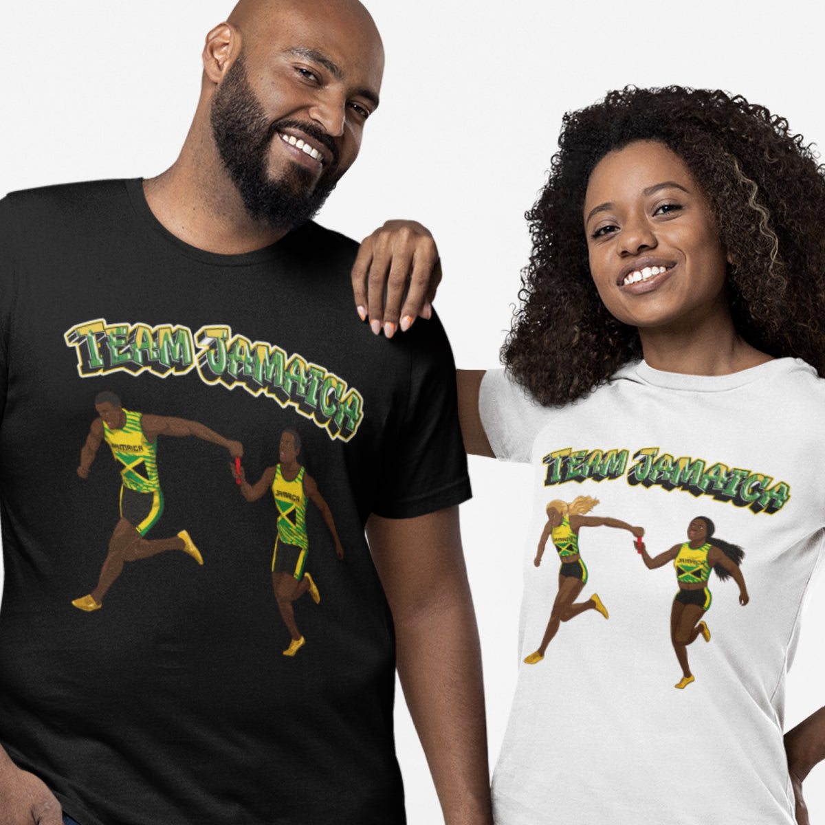 Jamaica Track and Field Relay Unisex T-shirt