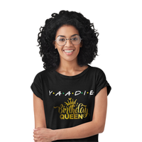 Load image into Gallery viewer, Yaadie Birthday Queen Jamaican Unisex T-shirt

