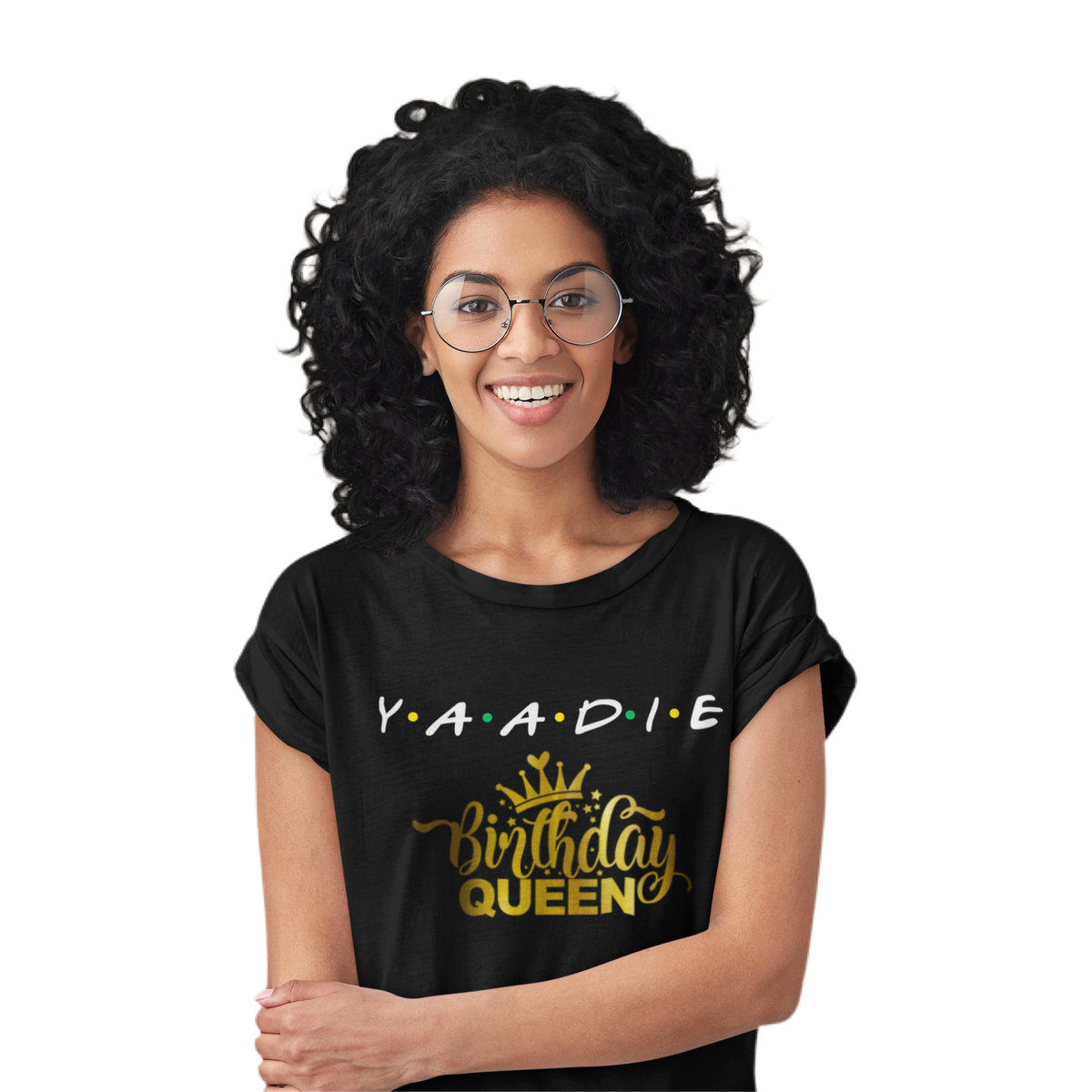Yaadie Birthday Queen Jamaican Unisex T-shirt