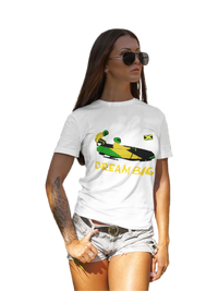 Load image into Gallery viewer, Jamaica Bobsled Dream Big Unisex T-shirt
