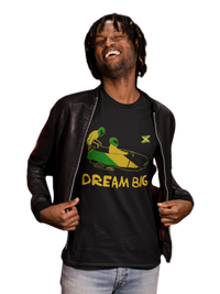 Load image into Gallery viewer, Jamaica Bobsled Dream Big Unisex T-shirt
